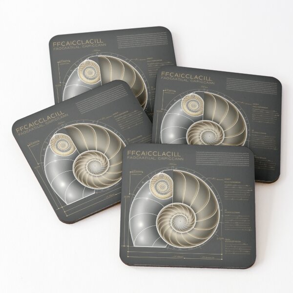 Item preview, Golden Ratio Fibonacci Style designed and sold by RAGANADesign.