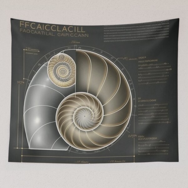 Item preview, Golden Ratio Fibonacci Style designed and sold by RAGANADesign.