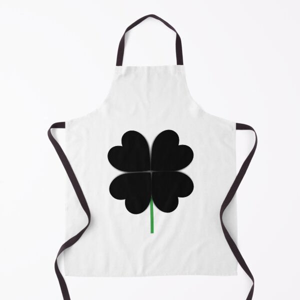 Item preview, Black Four-Leaf Clover (Gift Four-Leaf Clover Designs) designed and sold by LEOEXPRESS.