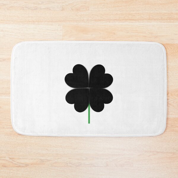 Item preview, Black Four-Leaf Clover (Gift Four-Leaf Clover Designs) designed and sold by LEOEXPRESS.