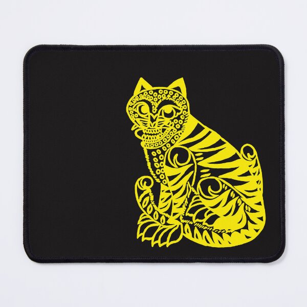 Item preview, Cat cut out - yellow designed and sold by shtem.