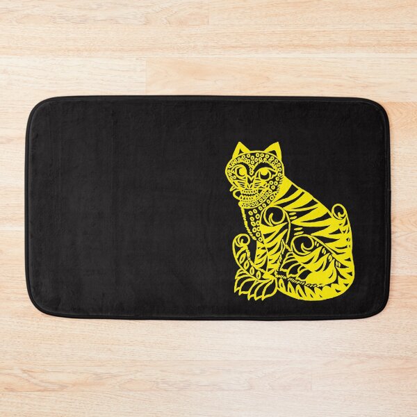Item preview, Cat cut out - yellow designed and sold by shtem.
