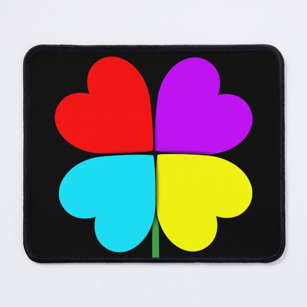 Item preview, Colorful Four-Leaf Clover (Gift Four-Leaf Clover Designs) designed and sold by LEOEXPRESS.