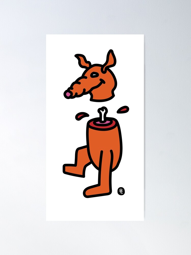 Alternate view of Hank Poster