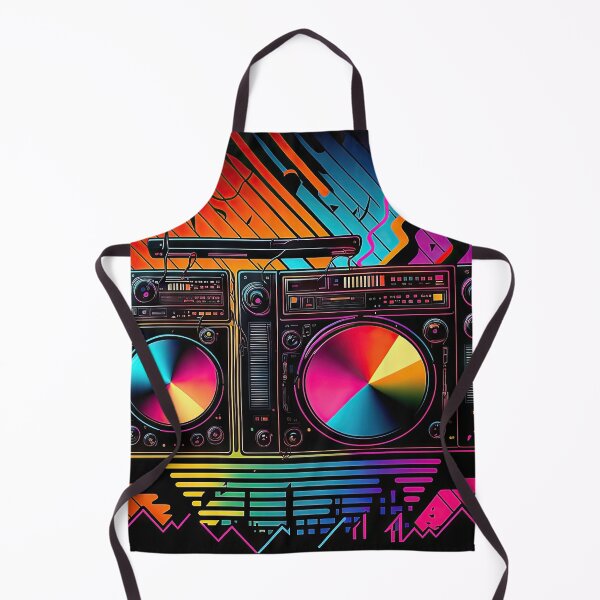 Aperçu de l'œuvre Disco eighties nineties music audio radio speakers. créée et vendue par mrlongfield.