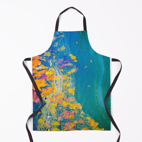 Item preview, Autumn leaves over green water forest... designed and sold by DiferenceArt.