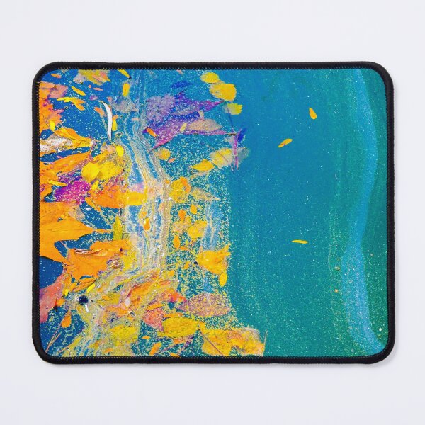Item preview, Autumn leaves over green water forest... designed and sold by DiferenceArt.