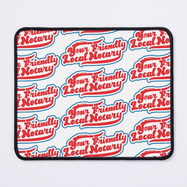 Item preview, Red & Blue Your Friendly Local Notary designed and sold by YourLocalNotary.