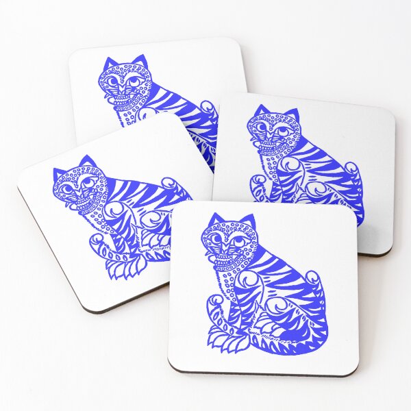 Item preview, Cat cut out - blue designed and sold by shtem.