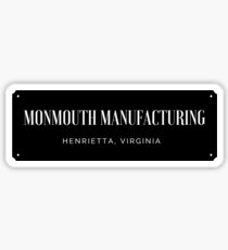 Pegatina Monmouth Manufacturing - Henrietta, Virgina