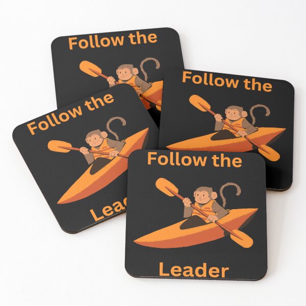 Item preview, Follow the leader kayaking monkey designed and sold by courtney petersen.