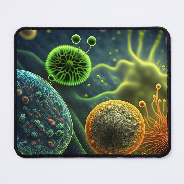 Item preview, Imagined Biology Fun Colorful Microscopic Organisms designed and sold by FunWearVM.