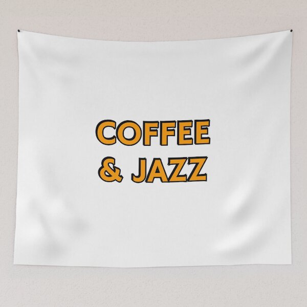 Item preview, Coffee and Jazz designed and sold by Inspirationmotivation.