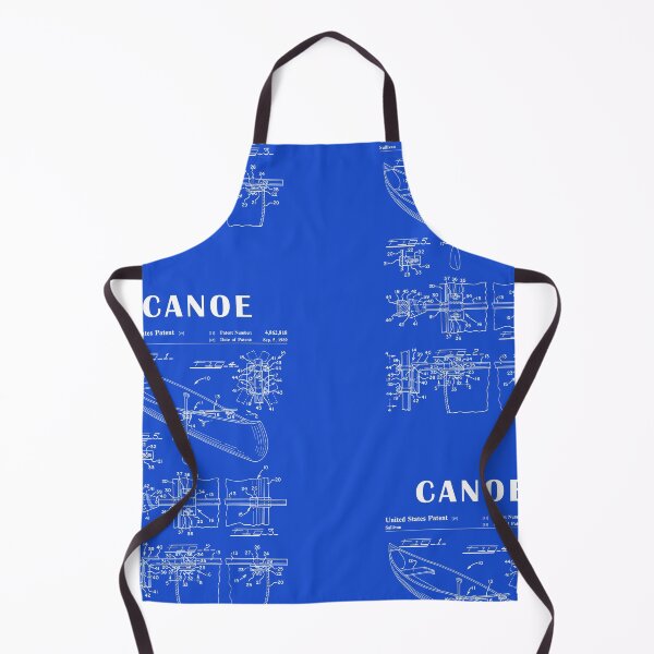 Item preview, 1989 Canoe patent drawing-Canoe blueprint -Canoeing Canoe Lover Gift Idea designed and sold by ismdesigner.
