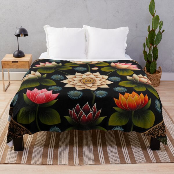 Item preview, Vibrant Indian Floral Print designed and sold by PixelPerfectCo.