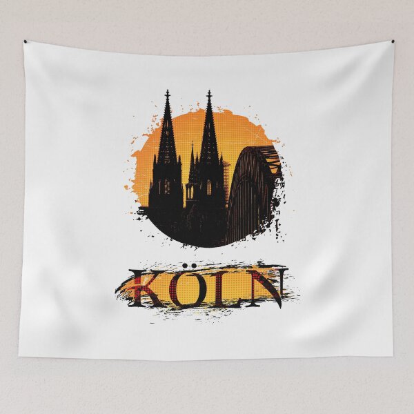 Item preview, Cologne Cologne Cathedral Germany Cologne city skyline designed and sold by BullDesignsShop.