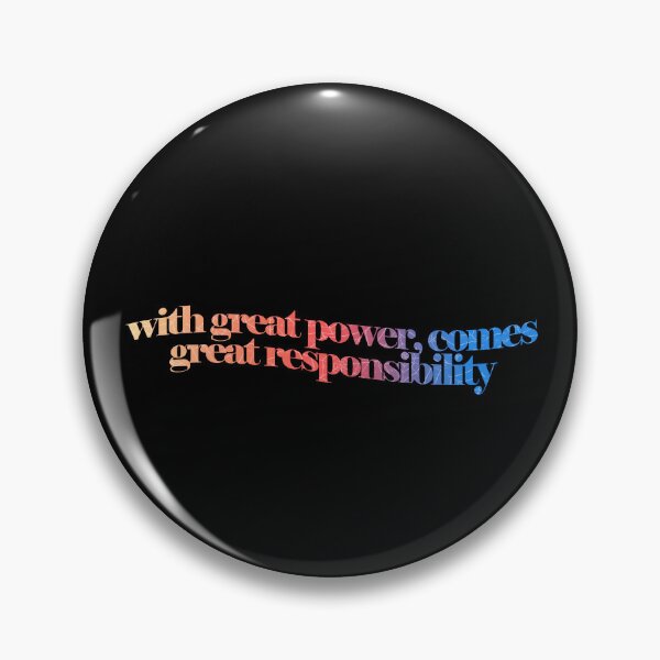 Item preview, Uncle Ben - with great power comes great responsibility designed and sold by designsbyemilyc.