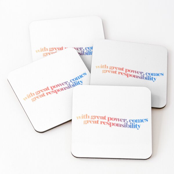 Item preview, Uncle Ben - with great power comes great responsibility designed and sold by designsbyemilyc.