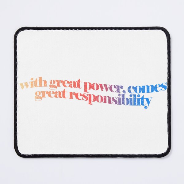 Item preview, Uncle Ben - with great power comes great responsibility designed and sold by designsbyemilyc.