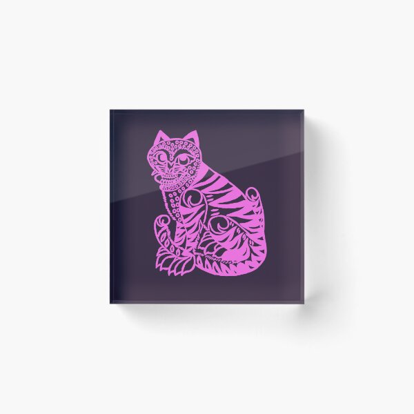 Item preview,  Cat cut out - pink designed and sold by shtem.