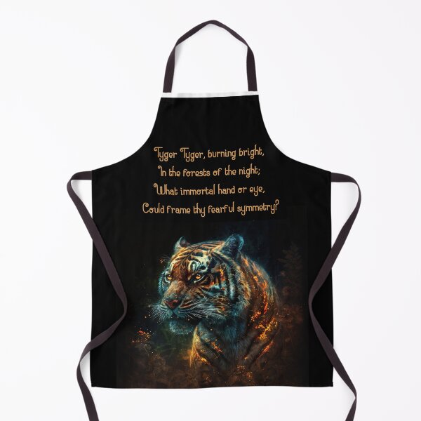 Item preview, Tiger Tiger Burning Bright, in the Forests of the Night - Original Artwork designed and sold by CloudofKnowing.