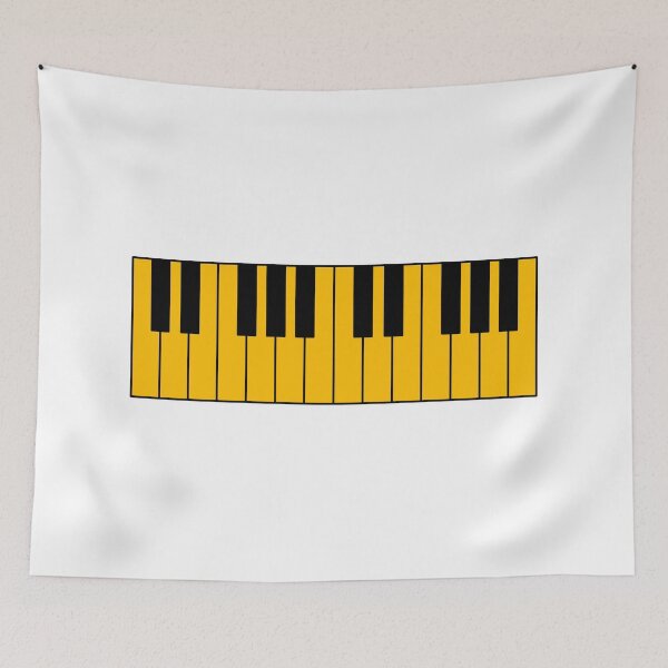 Item preview, Piano keyboard teal designed and sold by Inspirationmotivation.