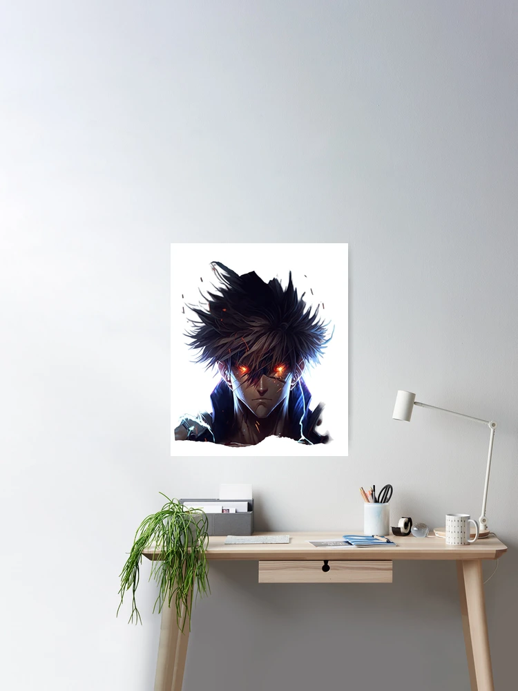 anime character strong  Poster for Sale by KING-S