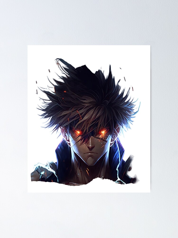 anime character strong  Poster for Sale by KING-S