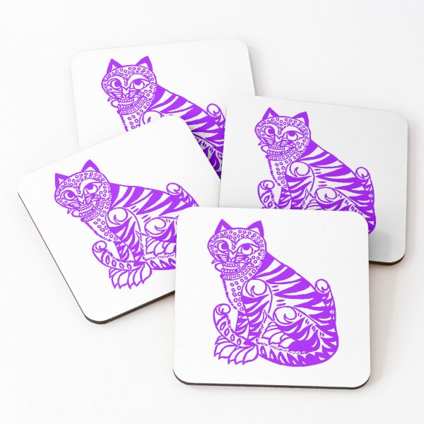 Item preview,   Cat cut out - purple designed and sold by shtem.