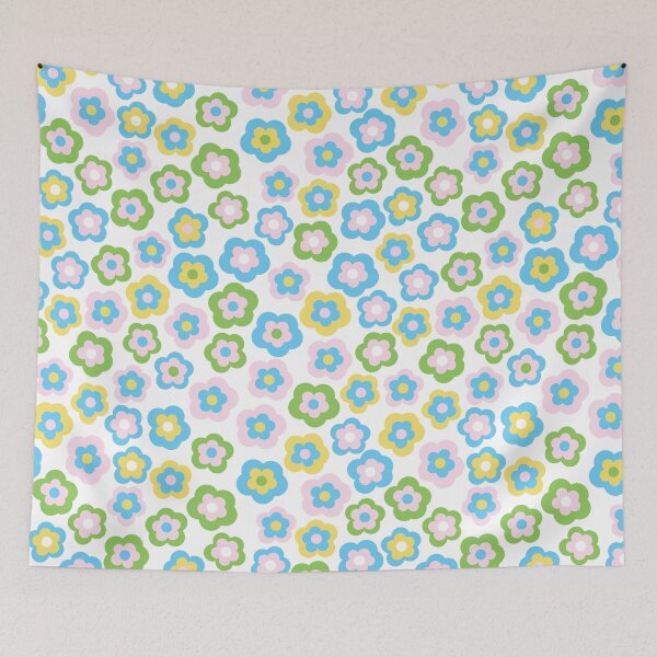 Item preview, RETRO 60S FLOWER POWER designed and sold by blomastudios.