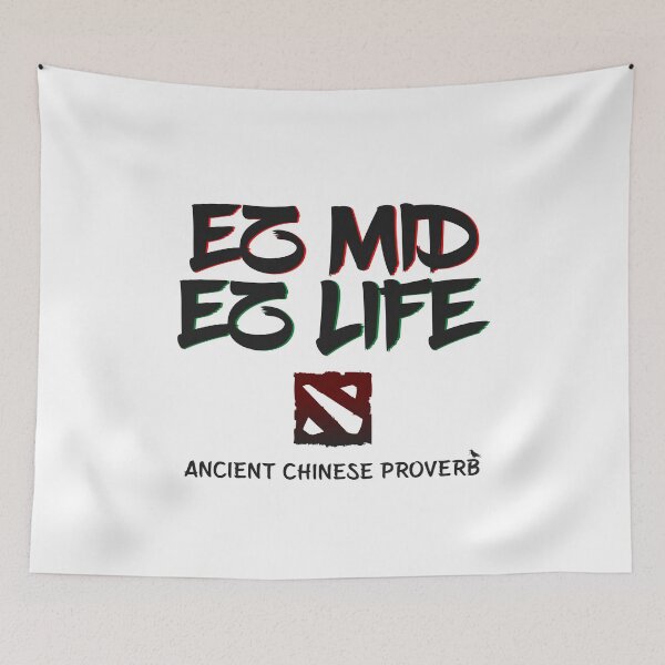 Item preview, Ez Mid Ez Life Dota  designed and sold by Essenti4lgoods.