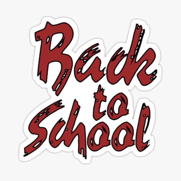 Item preview, Back to School Red and Black  designed and sold by KayLadyBug.