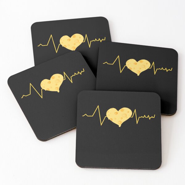 Item preview, Funny Cheese Lovers, Cheese Heartbeat designed and sold by yssnyd.