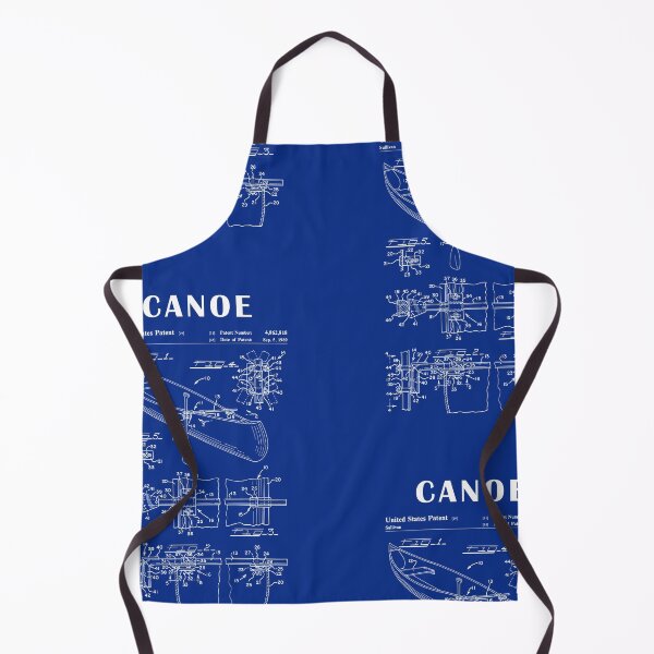 Item preview, 1989 Canoe patent drawing-Canoe blueprint -Canoeing Canoe Lover Gift Idea designed and sold by ismdesigner.
