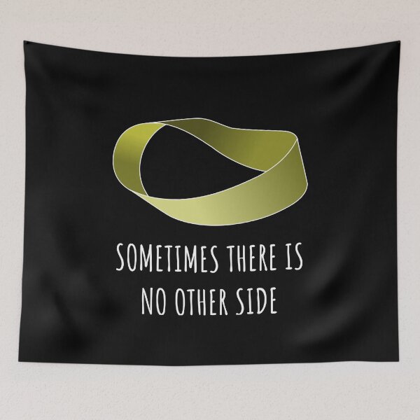 Item preview, Möbius: sometimes there is no other side, for dark background designed and sold by Jeeb-Arts.