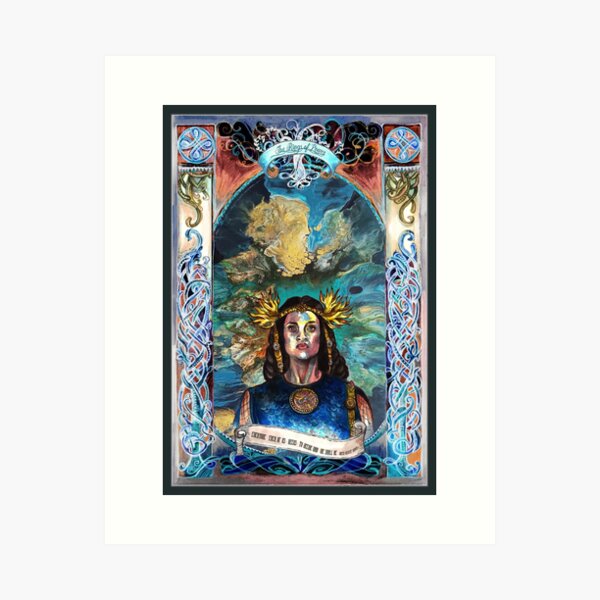 The Rings of Power- Queen Regent Miriel Art Print