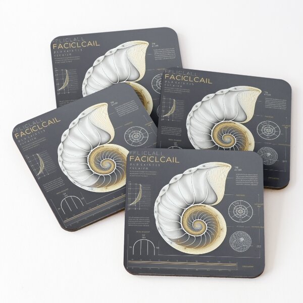 Item preview, Golden Ratio Fibonacci Style designed and sold by RAGANADesign.