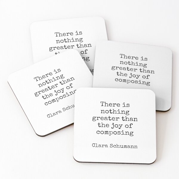 Item preview, Clara Schumann - There is nothing greater than the joy of composing designed and sold by Inspirationmotivation.