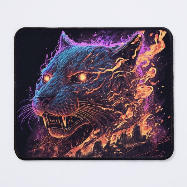 Item preview, Fierce Feline designed and sold by PixelPerfectCo.