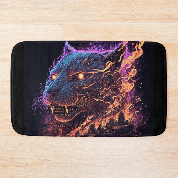 Item preview, Fierce Feline designed and sold by PixelPerfectCo.