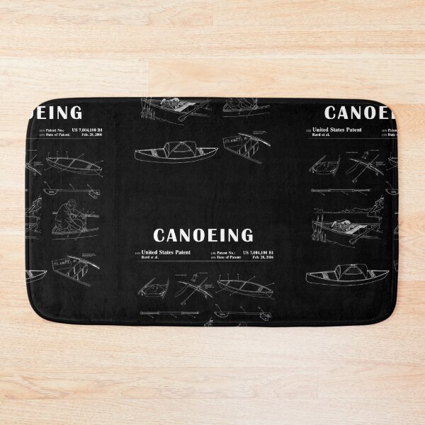 Item preview, 1989 Canoe patent drawing-Canoe blueprint -Canoeing Canoe Lover Gift Idea designed and sold by ismdesigner.