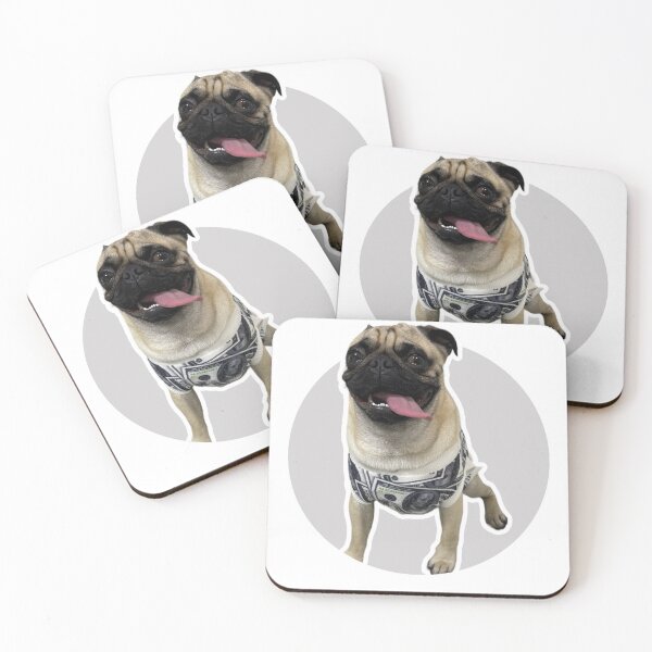 Item preview, Guss The Pug T-Shirt | pug puppy sticker designed and sold by pintiita.