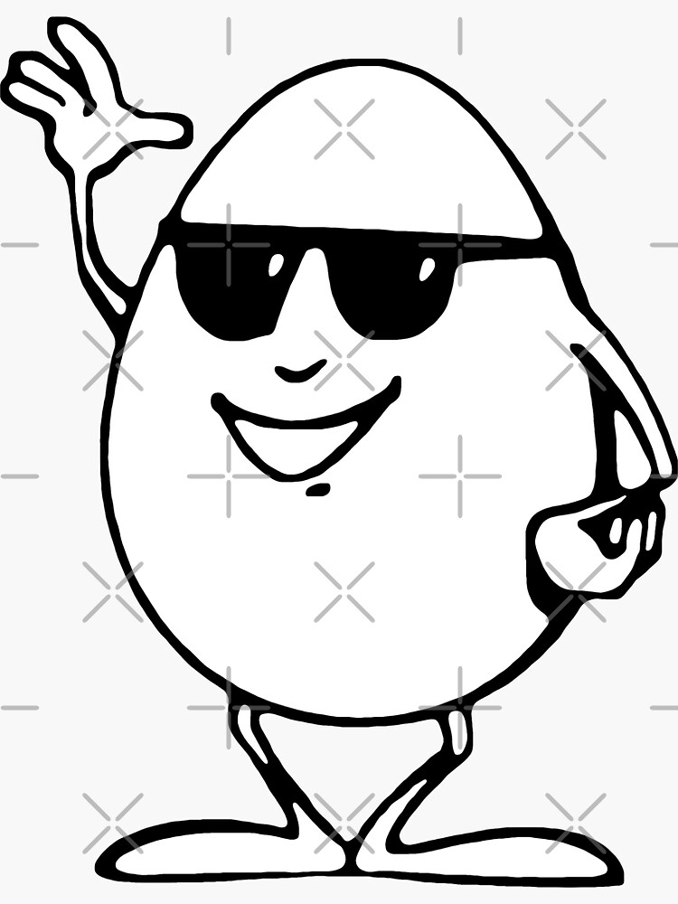 Funny Little Fella Sticker