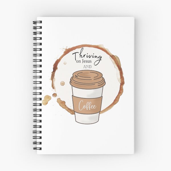Item preview, Thriving on Jesus & Coffee designed and sold by Bexxadoodles.