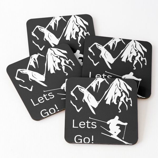 Item preview, Lets go skiing  designed and sold by courtney petersen.