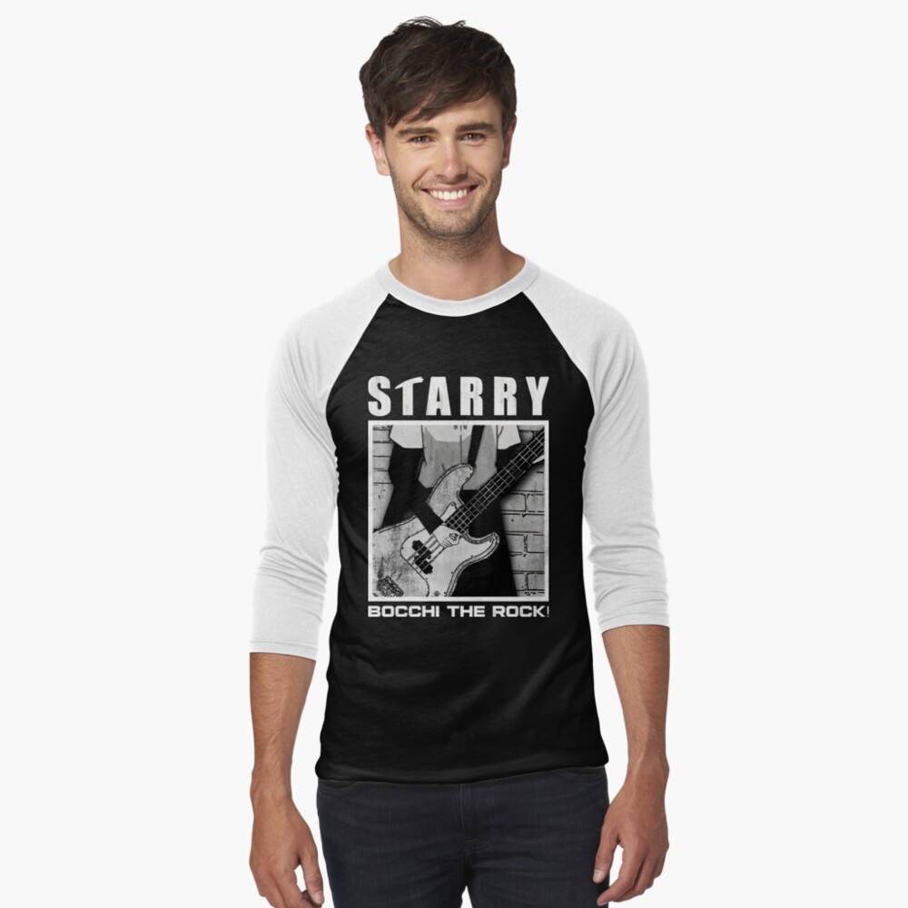 Aperçu de l'œuvre T-shirt baseball manches ¾ créée et vendue par RaspberryStud.