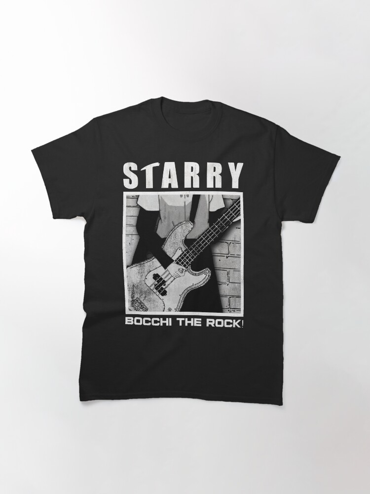 Aperçu 3 sur 7. T-shirt classique avec l'œuvre Bocchi le rock étoilé Ryō Yamada créée et vendue par RaspberryStud.