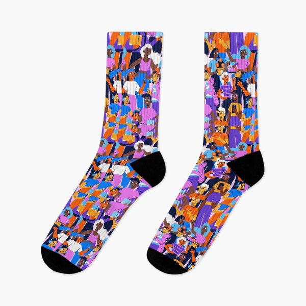Item preview, Graphic design of a group of colorful people designed and sold by DesignNIO.