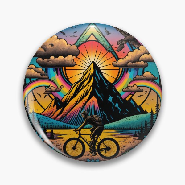 Item preview, Bicycle Day 1943 | Colorful Psychedelic Art designed and sold by Trippinink-.