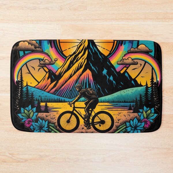 Item preview, Bicycle Day 1943 | Colorful Psychedelic Art designed and sold by Trippinink-.
